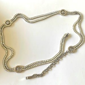 Beautiful silver Versace belt one size